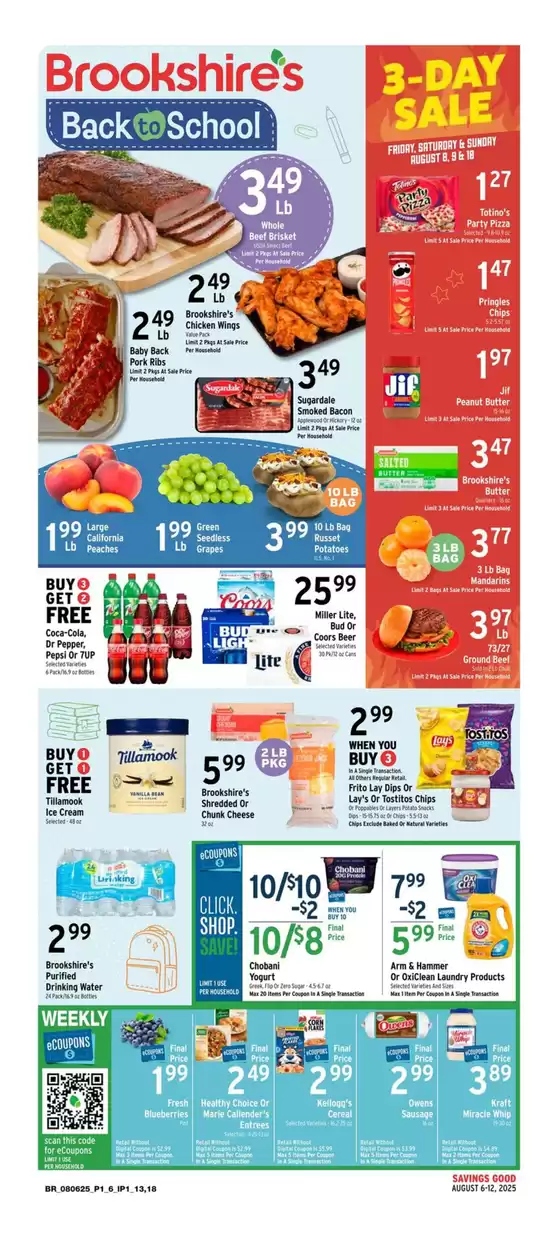 Brookshire's catalogue in Lenoir City TN | New offers to discover | 2025-08-06T00:00:00.000Z - 2025-08-12T00:00:00.000Z