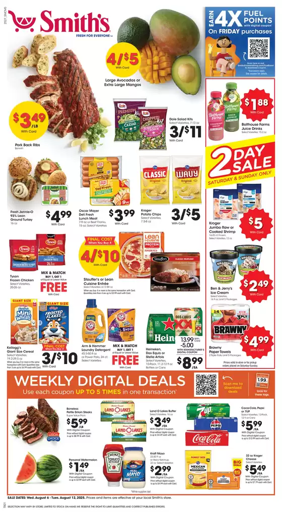 Smith's catalogue in Wildwood FL | Special offers for you | 2025-08-06T00:00:00.000Z - 2025-08-12T00:00:00.000Z