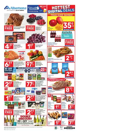 Albertsons catalogue in Pleasantville NJ | Exclusive deals and bargains | 2025-08-06T00:00:00.000Z - 2025-08-12T00:00:00.000Z