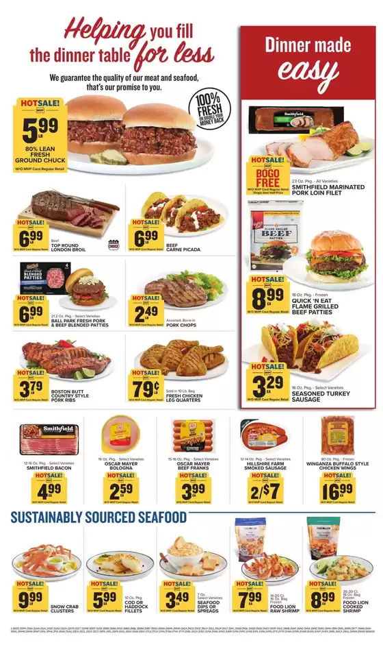 Wide range of offers