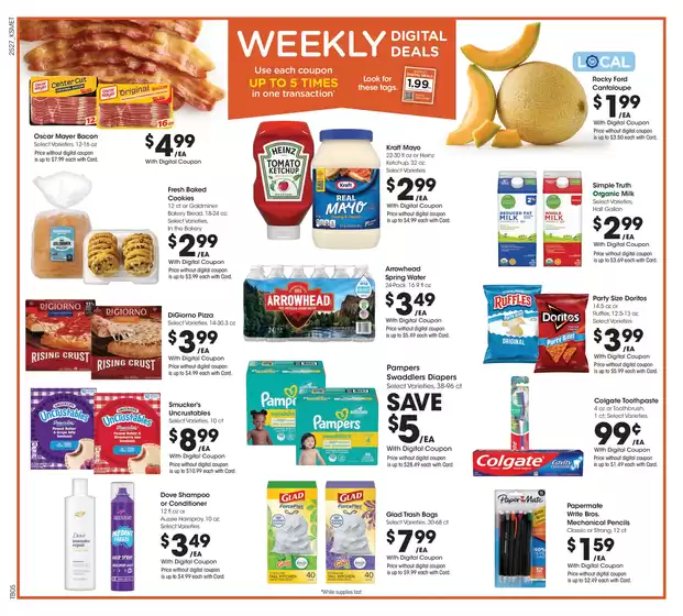 Current special promotions