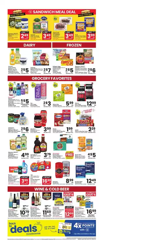 Current special promotions