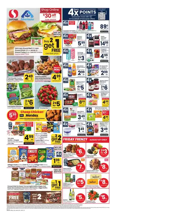 Safeway catalogue in Milwaukie OR | Top offers for smart savers | 2025-08-06T00:00:00.000Z - 2025-08-12T00:00:00.000Z