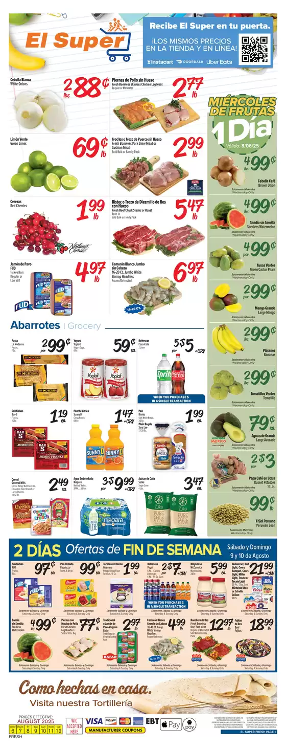 El Super catalogue in Moscow ID | Top offers for smart savers | 2025-08-06T00:00:00.000Z - 2025-08-12T00:00:00.000Z