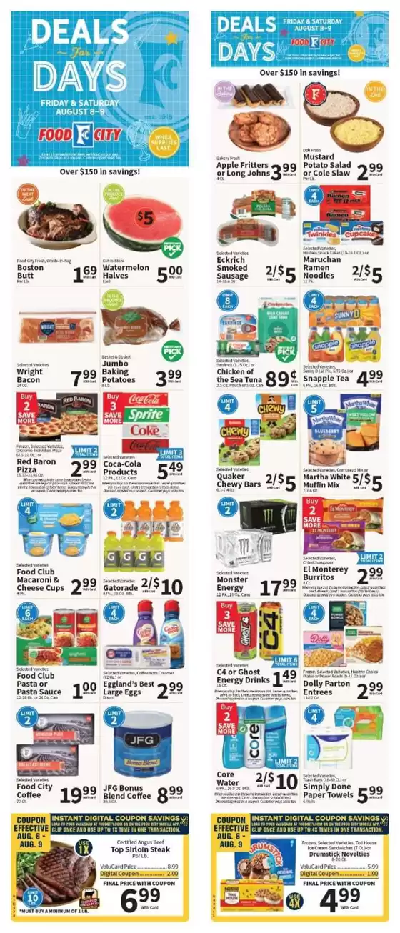 Food City catalogue in Moscow ID | Food City Weekly ad | 2025-08-06T00:00:00.000Z - 2025-08-12T00:00:00.000Z