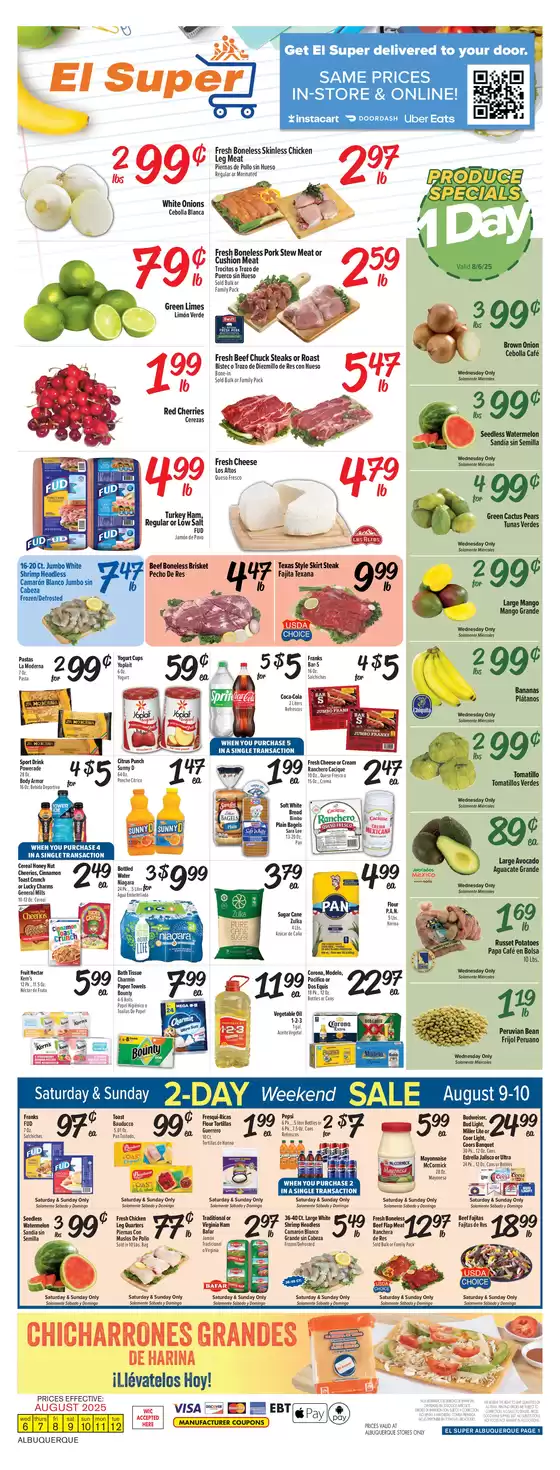 Weekly Ad Savings (08/06/25 - 08/12/25) 