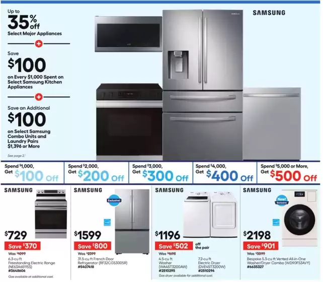 Current deals and offers