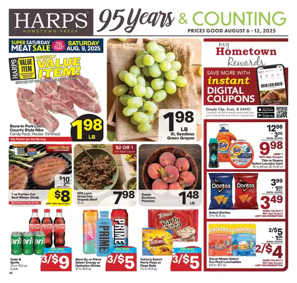 Harp's Market weekly ad