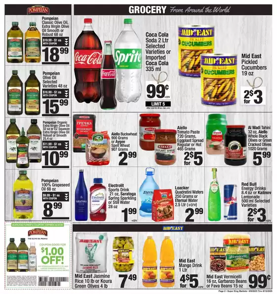 Weekly add Super King Markets
