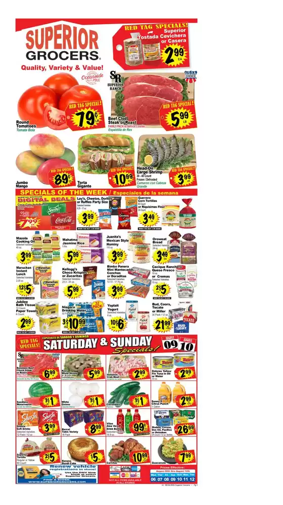 Weekly Specials