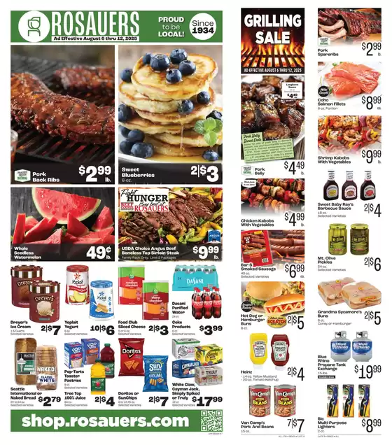 Rosauers catalogue in Inola OK | Special offers for you | 2025-08-06T00:00:00.000Z - 2025-08-12T00:00:00.000Z