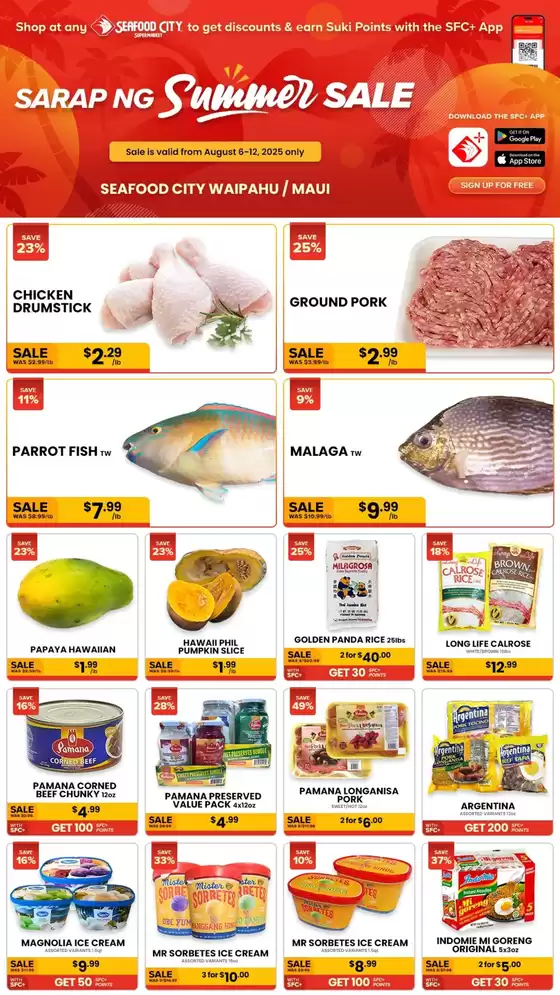 Seafood City catalogue in National City CA | Wide range of offers | 2025-08-06T00:00:00.000Z - 2025-08-12T00:00:00.000Z