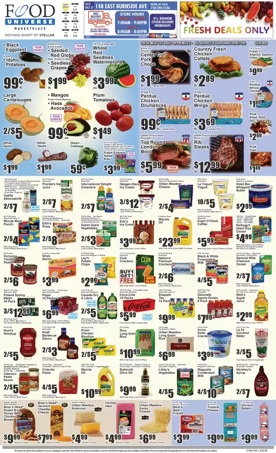 Food Universe catalogue in Terrell TX | Great offer for bargain hunters | 2025-08-08T00:00:00.000Z - 2025-08-14T00:00:00.000Z