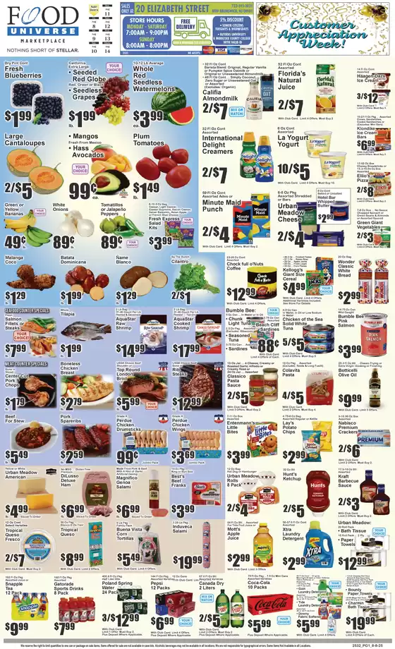 Food Universe catalogue in Terrell TX | Offers for bargain hunters | 2025-08-08T00:00:00.000Z - 2025-08-14T00:00:00.000Z