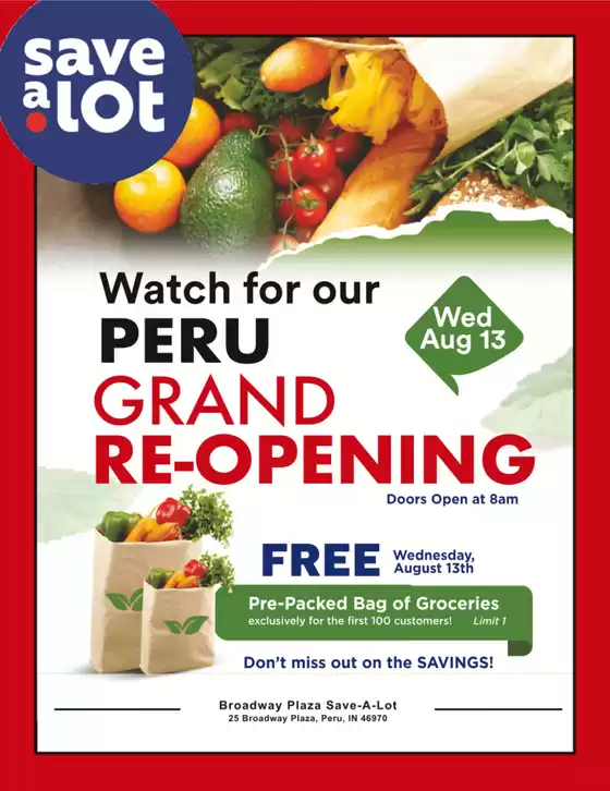 Save a Lot catalogue in Superior CO | Discover attractive offers | 2025-08-06T00:00:00.000Z - 2025-08-19T00:00:00.000Z