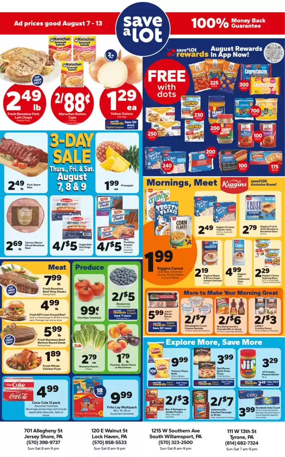 Save a Lot catalogue in Superior CO | Top offers for smart savers | 2025-08-07T00:00:00.000Z - 2025-08-13T00:00:00.000Z