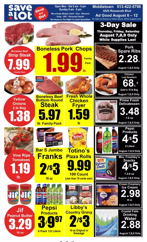 Save a Lot catalogue in Superior CO | Great offer for all customers | 2025-08-06T00:00:00.000Z - 2025-08-12T00:00:00.000Z