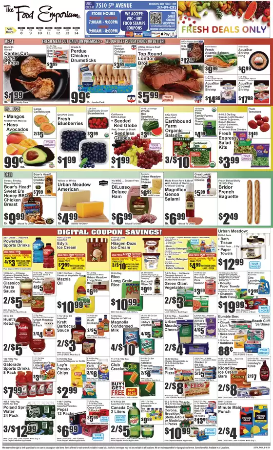 The Food Emporium catalogue | Discover attractive offers | 2025-08-08T00:00:00.000Z - 2025-08-14T00:00:00.000Z