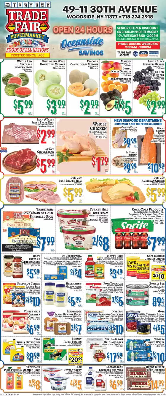 Trade Fair Supermarket catalogue in Euclid OH | Top deals and discounts | 2025-08-08T00:00:00.000Z - 2025-08-14T00:00:00.000Z