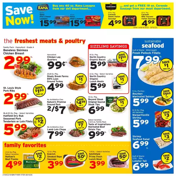 Exclusive deals and bargains