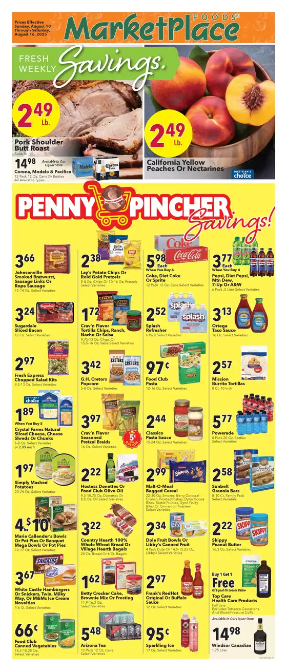 Coborn's catalogue in Middlefield OH | Top deals for all customers | 2025-08-10T00:00:00.000Z - 2025-08-16T00:00:00.000Z