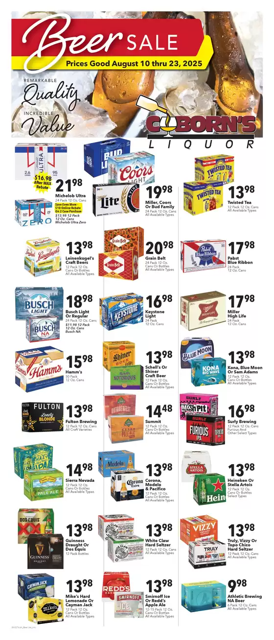 Coborns weekly ad