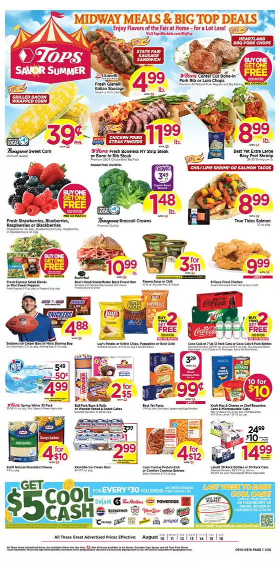 Tops catalogue in Green Valley AZ | Great offer for bargain hunters | 2025-08-10T00:00:00.000Z - 2025-08-16T00:00:00.000Z
