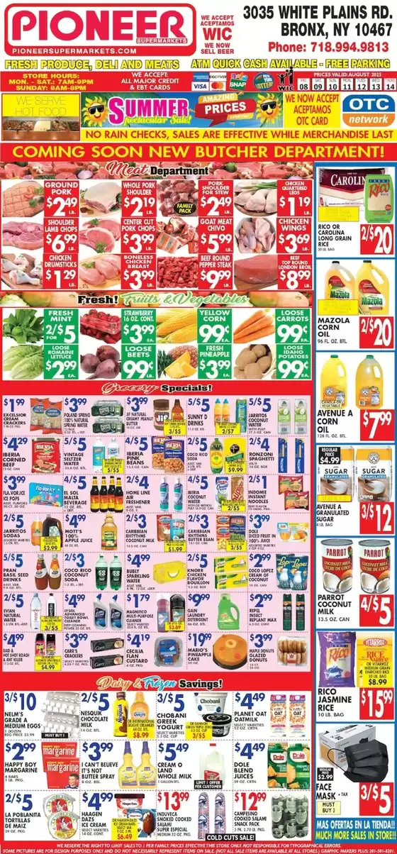 Pioneer Supermarkets catalogue in Poulsbo WA | Great offer for all customers | 2025-08-10T00:00:00.000Z - 2025-08-16T00:00:00.000Z