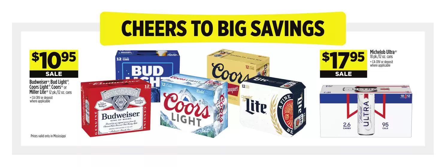 Attractive special offers for everyone