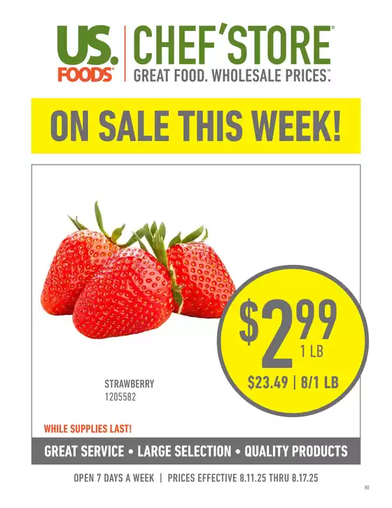 Chef'Store catalogue in Karns TN | Top offers for smart savers | 2025-08-11T00:00:00.000Z - 2025-08-17T00:00:00.000Z