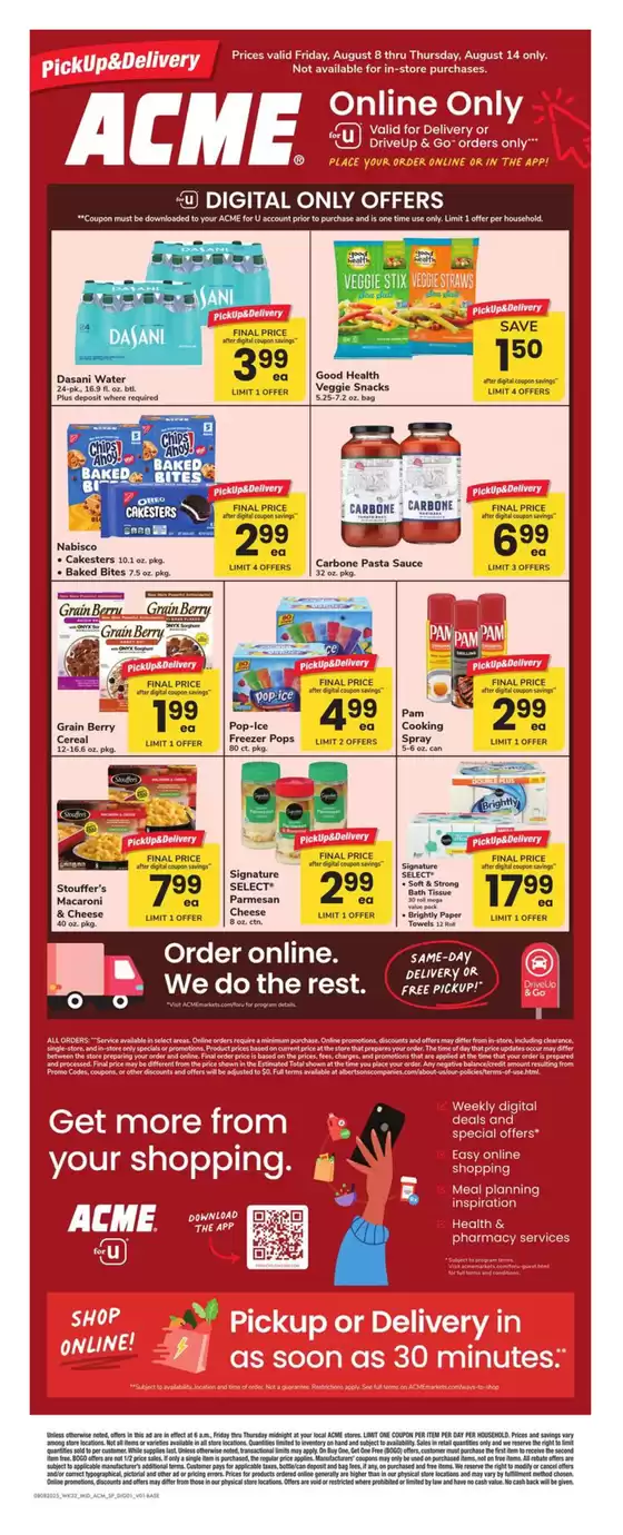 ACME catalogue in Fortuna CA | Acme Markets - SP | 2025-08-08T00:00:00.000Z - 2025-08-14T00:00:00.000Z