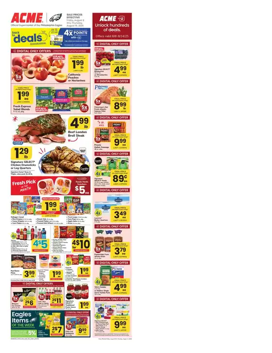 ACME catalogue in Fortuna CA | Weekly Ad | 2025-08-08T00:00:00.000Z - 2025-08-14T00:00:00.000Z