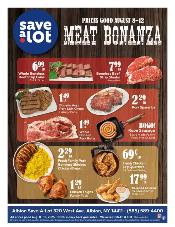Save a Lot catalogue in Newark AR | Offers for bargain hunters | 2025-08-08T00:00:00.000Z - 2025-08-12T00:00:00.000Z
