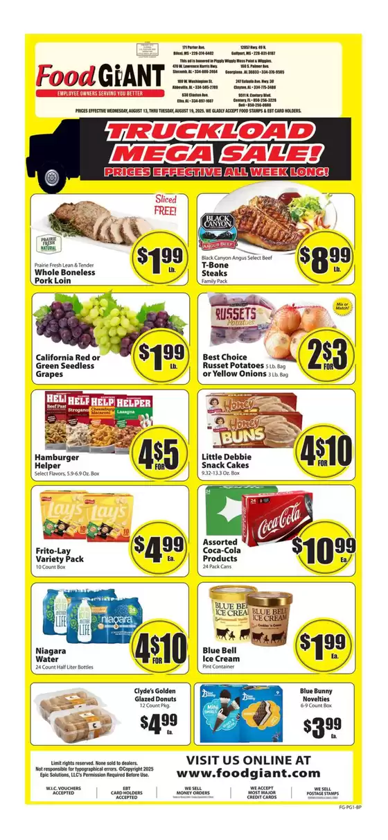 Food Giant catalogue in Milo ME | Weekly Ad | 2025-08-13T00:00:00.000Z - 2025-08-19T00:00:00.000Z