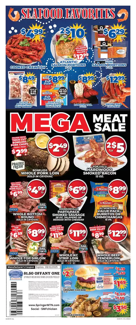 Price Cutter weekly ad