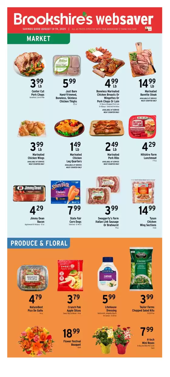 Attractive special offers for everyone