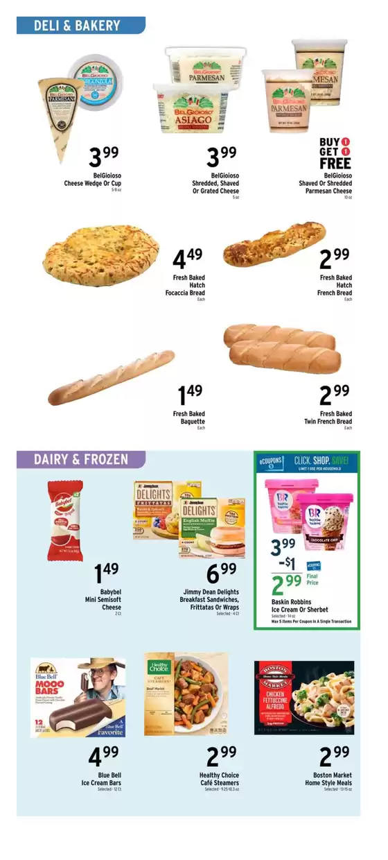 Attractive special offers for everyone