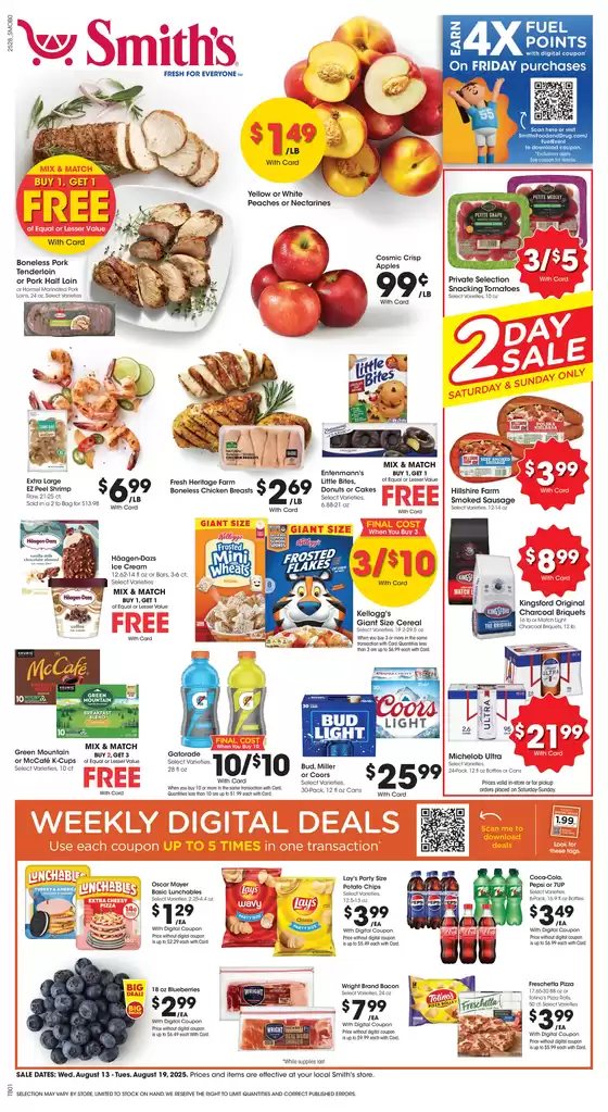 Smith's catalogue in Tallahassee FL | Save now with our deals | 2025-08-13T00:00:00.000Z - 2025-08-19T00:00:00.000Z