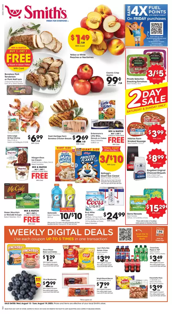 Smith's catalogue in Tallahassee FL | Great offer for bargain hunters | 2025-08-13T00:00:00.000Z - 2025-08-19T00:00:00.000Z