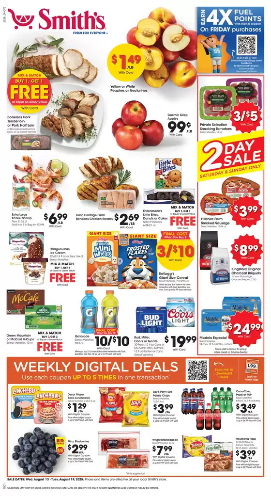 Smith's catalogue in Tallahassee FL | Top offers for all bargain hunters | 2025-08-13T00:00:00.000Z - 2025-08-19T00:00:00.000Z