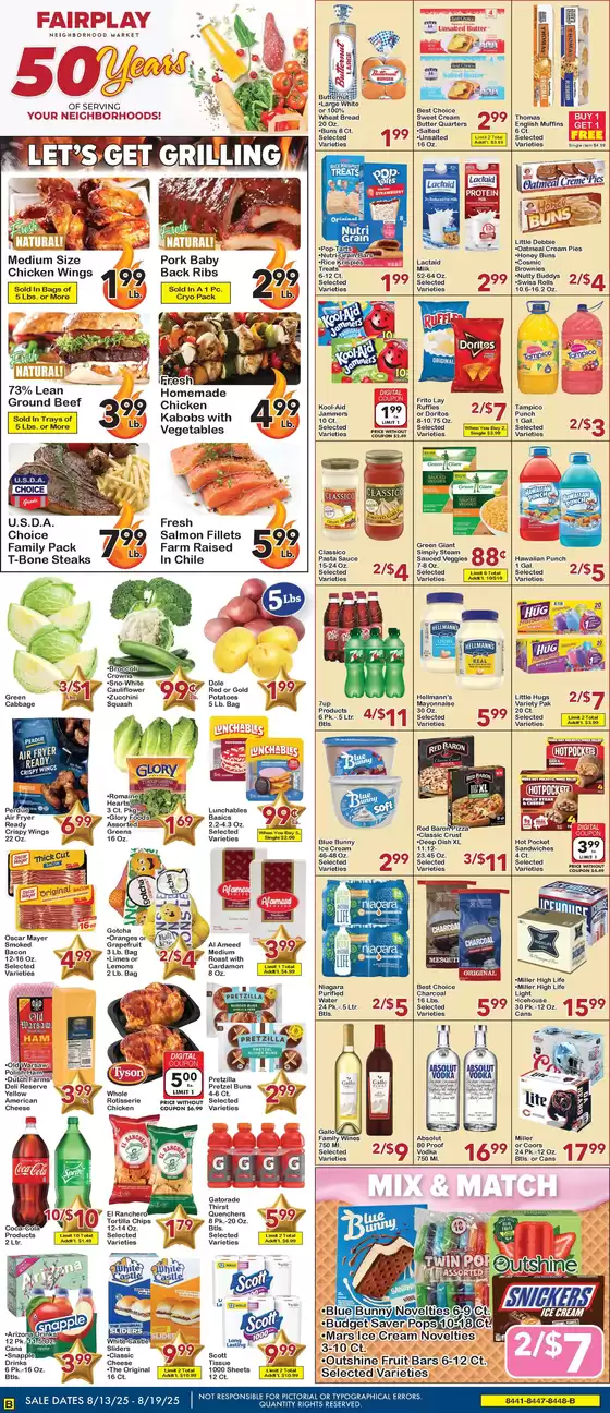 Fairplay catalogue in Three Rivers MI | Our best bargains | 2025-08-13T00:00:00.000Z - 2025-08-19T00:00:00.000Z