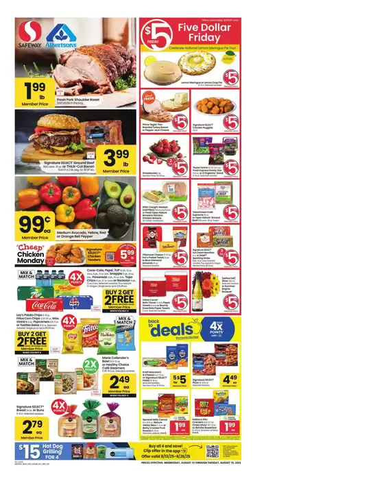 Safeway catalogue in Walla Walla WA | Exclusive deals and bargains | 2025-08-13T00:00:00.000Z - 2025-08-19T00:00:00.000Z
