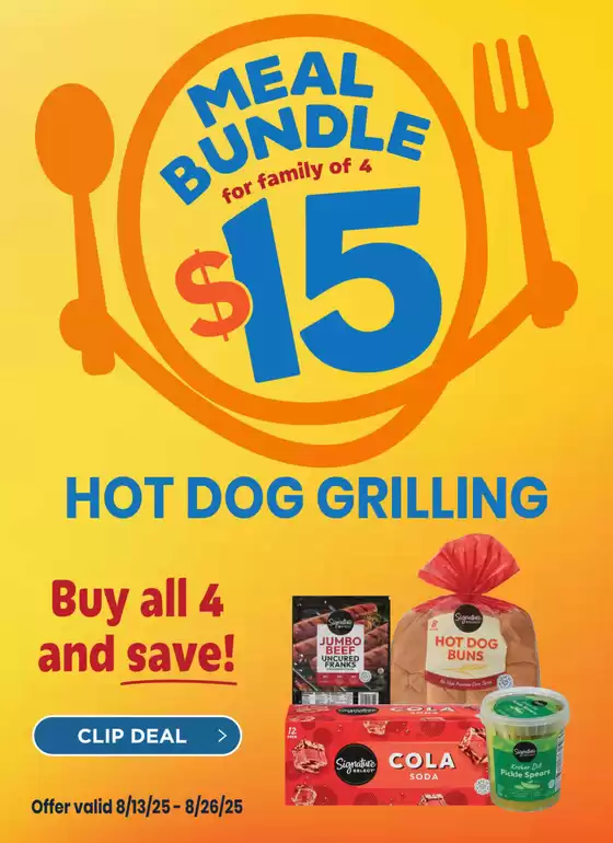 Current special promotions