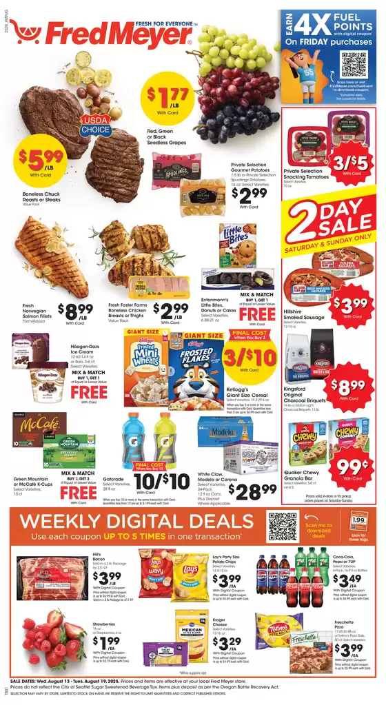 Fred Meyer catalogue in Rio Grande NJ | Discover attractive offers | 2025-08-13T00:00:00.000Z - 2025-08-19T00:00:00.000Z