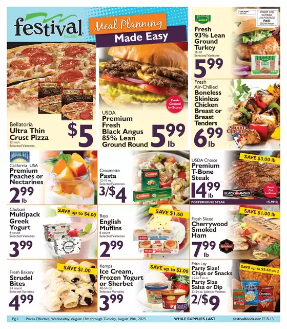 Festival Foods catalogue in Corsicana TX | Festival Foods weekly ad | 2025-08-13T00:00:00.000Z - 2025-08-19T00:00:00.000Z