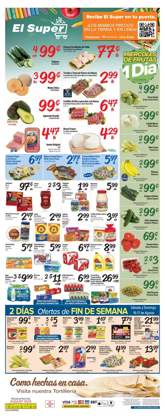 Weekly Ad Savings (08/13/25 - 08/19/25)