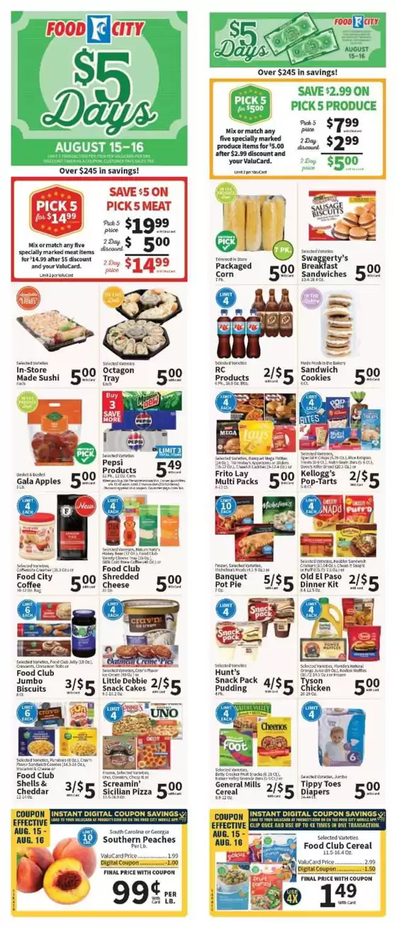 Food City catalogue in Corsicana TX | Food City Weekly ad | 2025-08-13T00:00:00.000Z - 2025-08-19T00:00:00.000Z