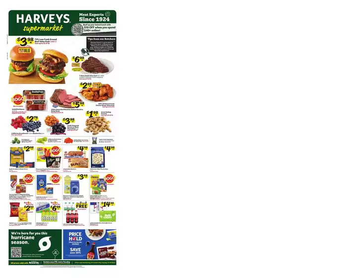 Harveys Supermarkets catalogue in Corsicana TX | Current deals and offers | 2025-08-13T00:00:00.000Z - 2025-08-19T00:00:00.000Z