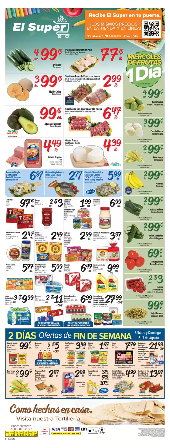 El Super catalogue in Elmira NY | Our best deals for you | 2025-08-13T00:00:00.000Z - 2025-08-19T00:00:00.000Z