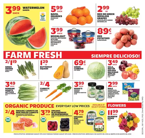 Current special promotions